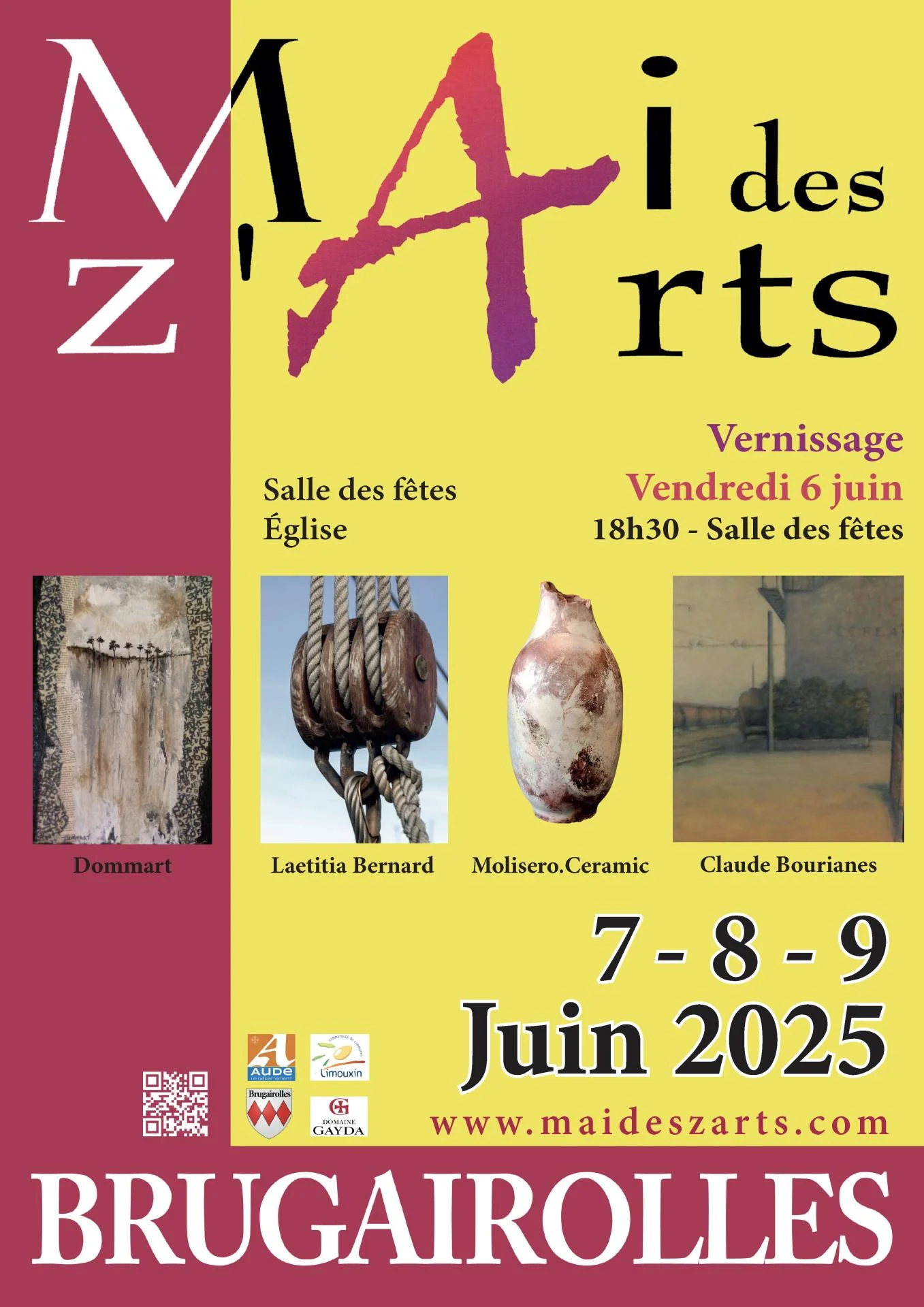 Affiche mai des z arts 2025